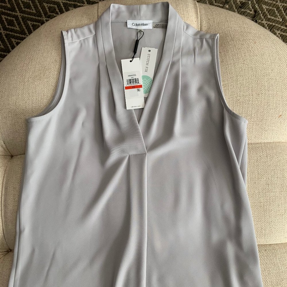 Calvin Klein Sleeveless Blouse